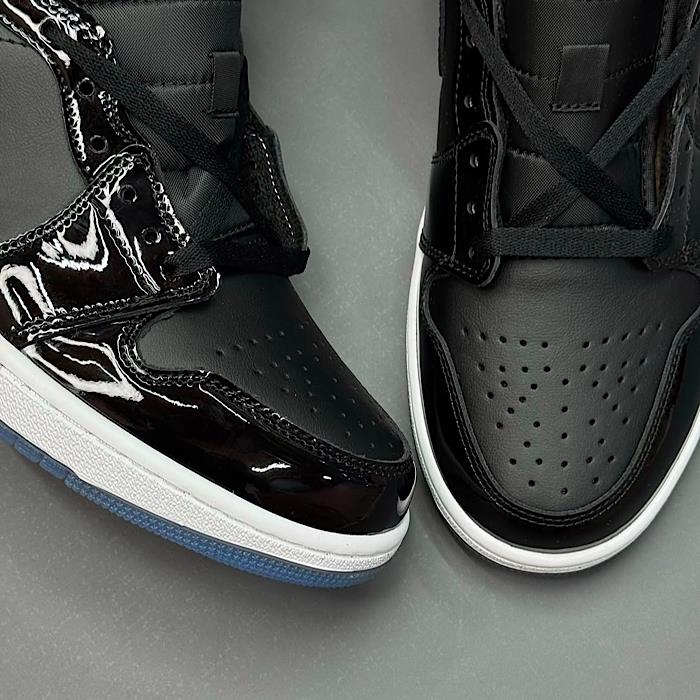 کتونی جردن ورنی مشکی Nike Air Jordan