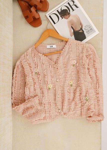  شومیز بافت استیکری 21912
