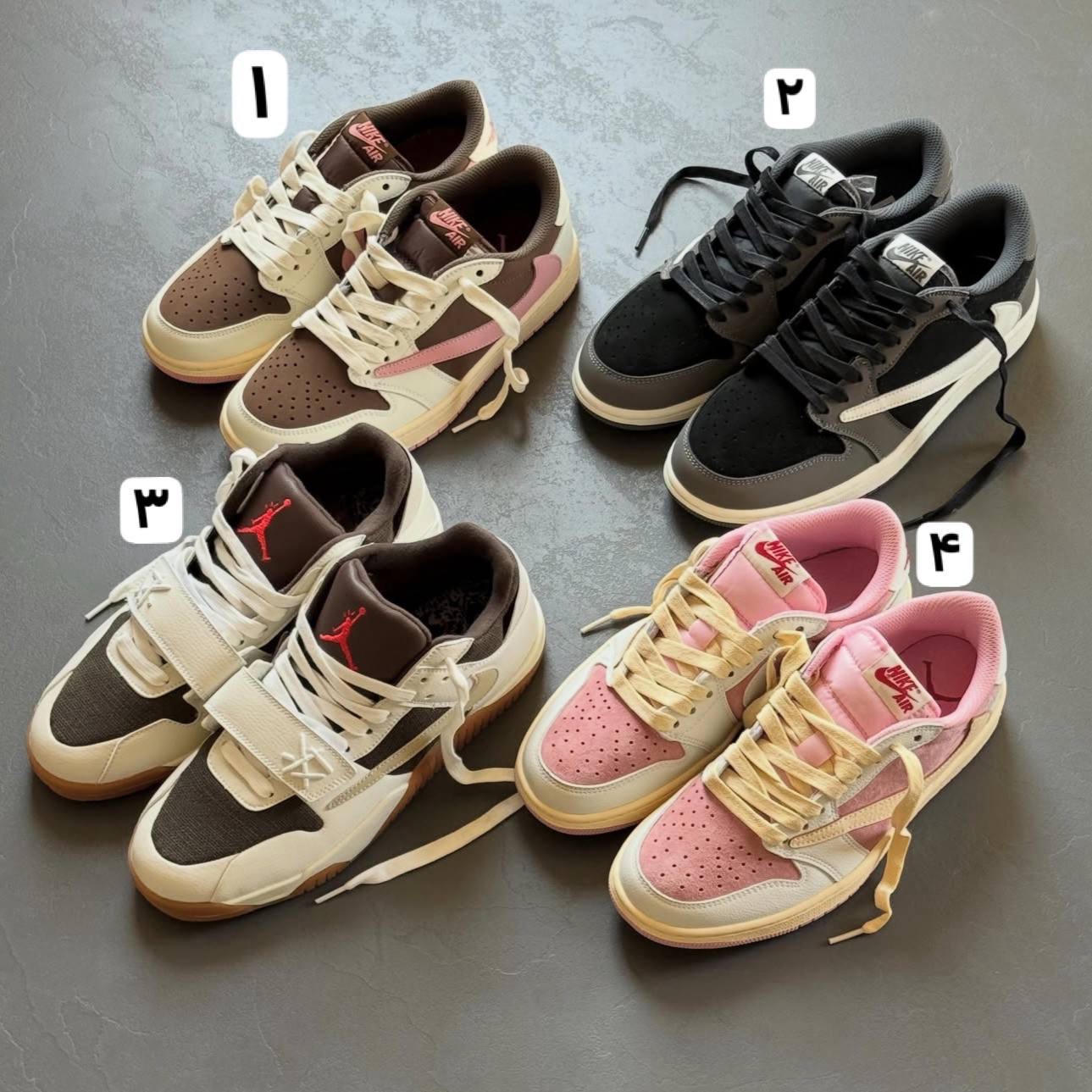 جردن 1 ترویس اسکات Nike Air Jordan 1Travis Scott 276