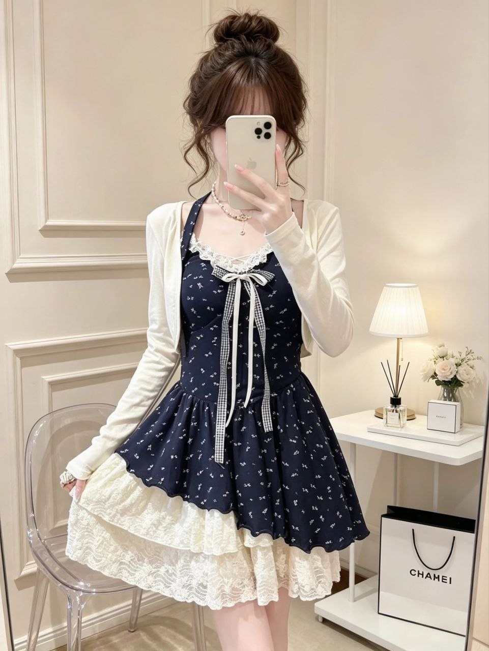 پیراهن پینترستی 22076