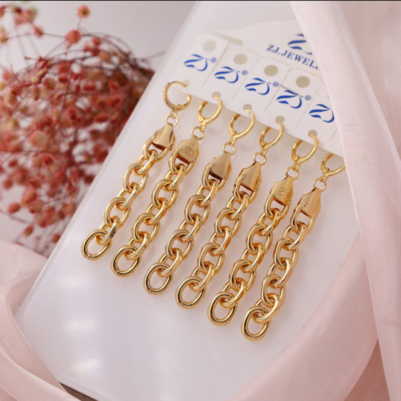 گوشواره طرح طلا کد G177
