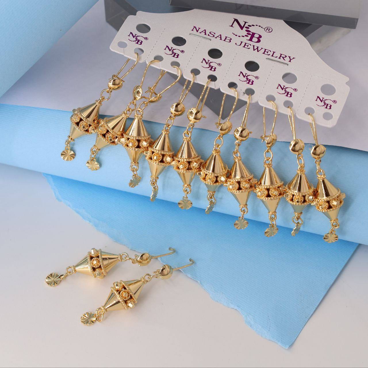گوشواره طرح طلا کد G180