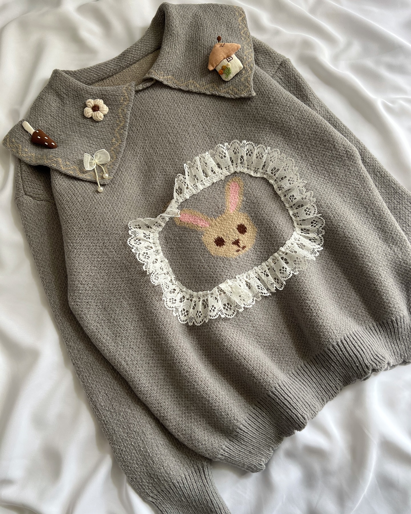 بافت فانتزی یقه BB