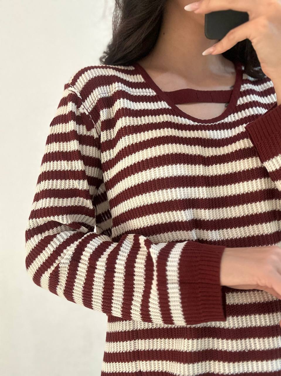 بافت کشی راه راه