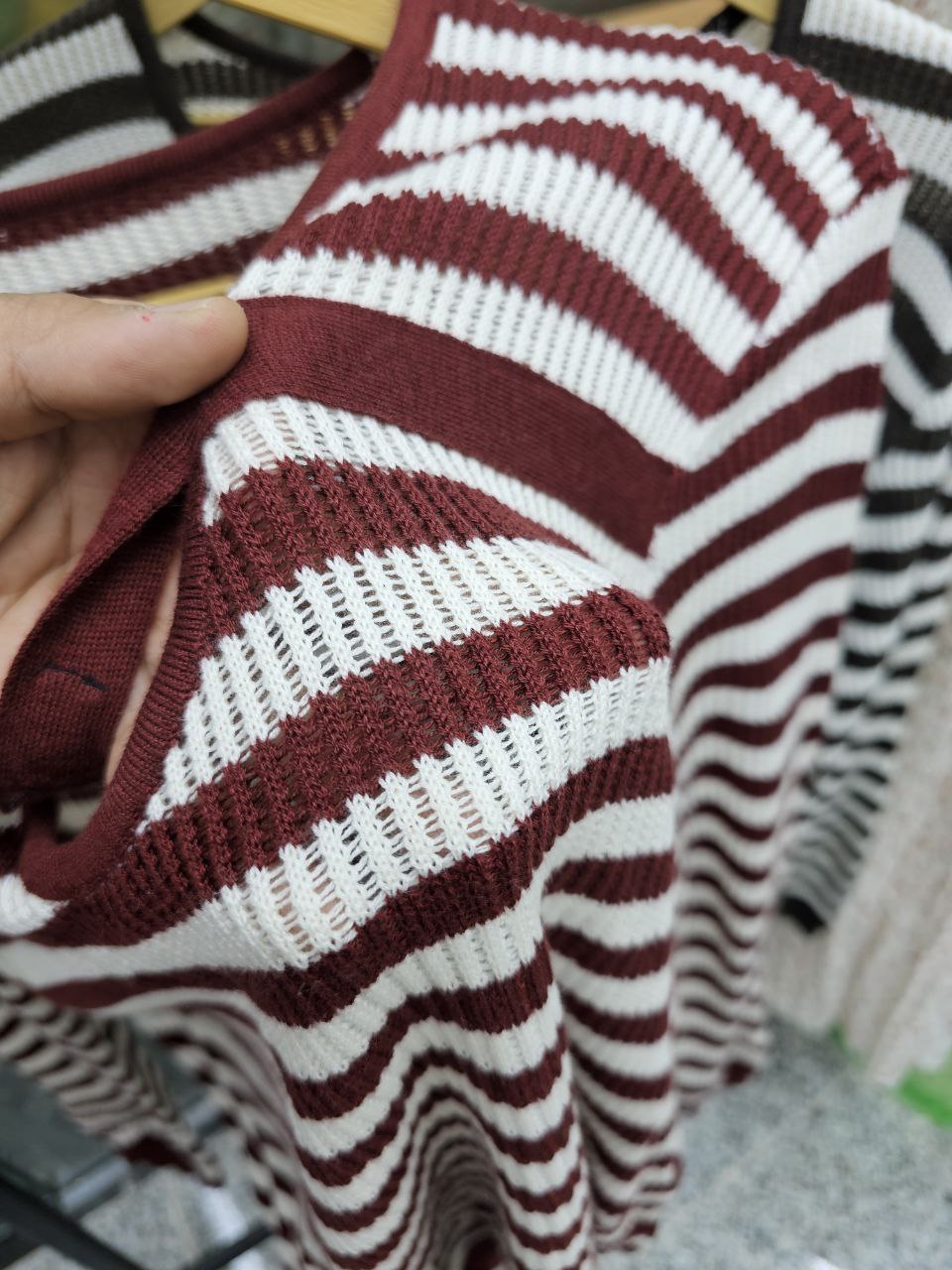 بافت کشی راه راه