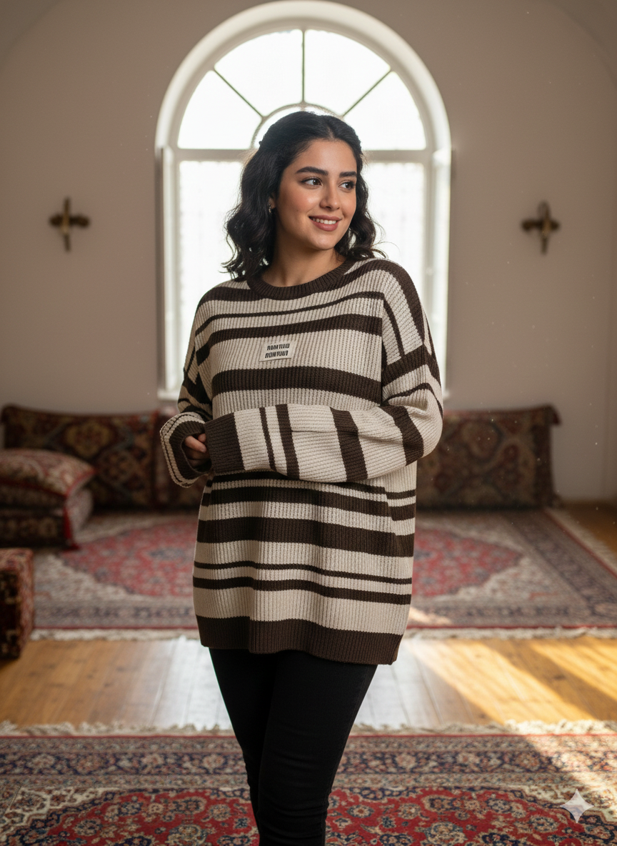 بافت کشی راه راه