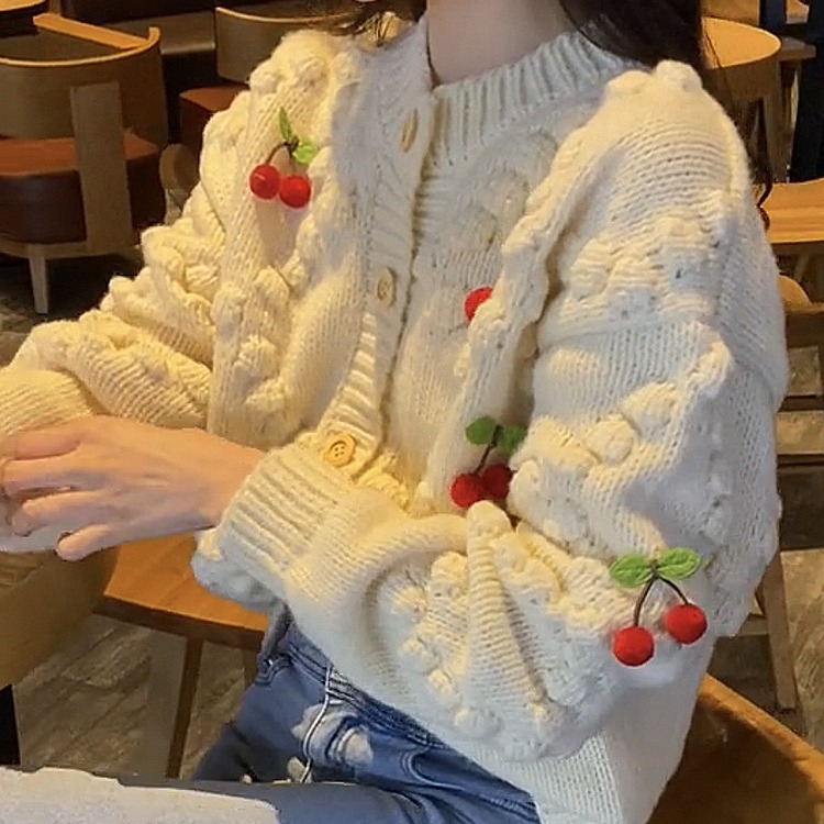 ژاکت بافت گیلاسی