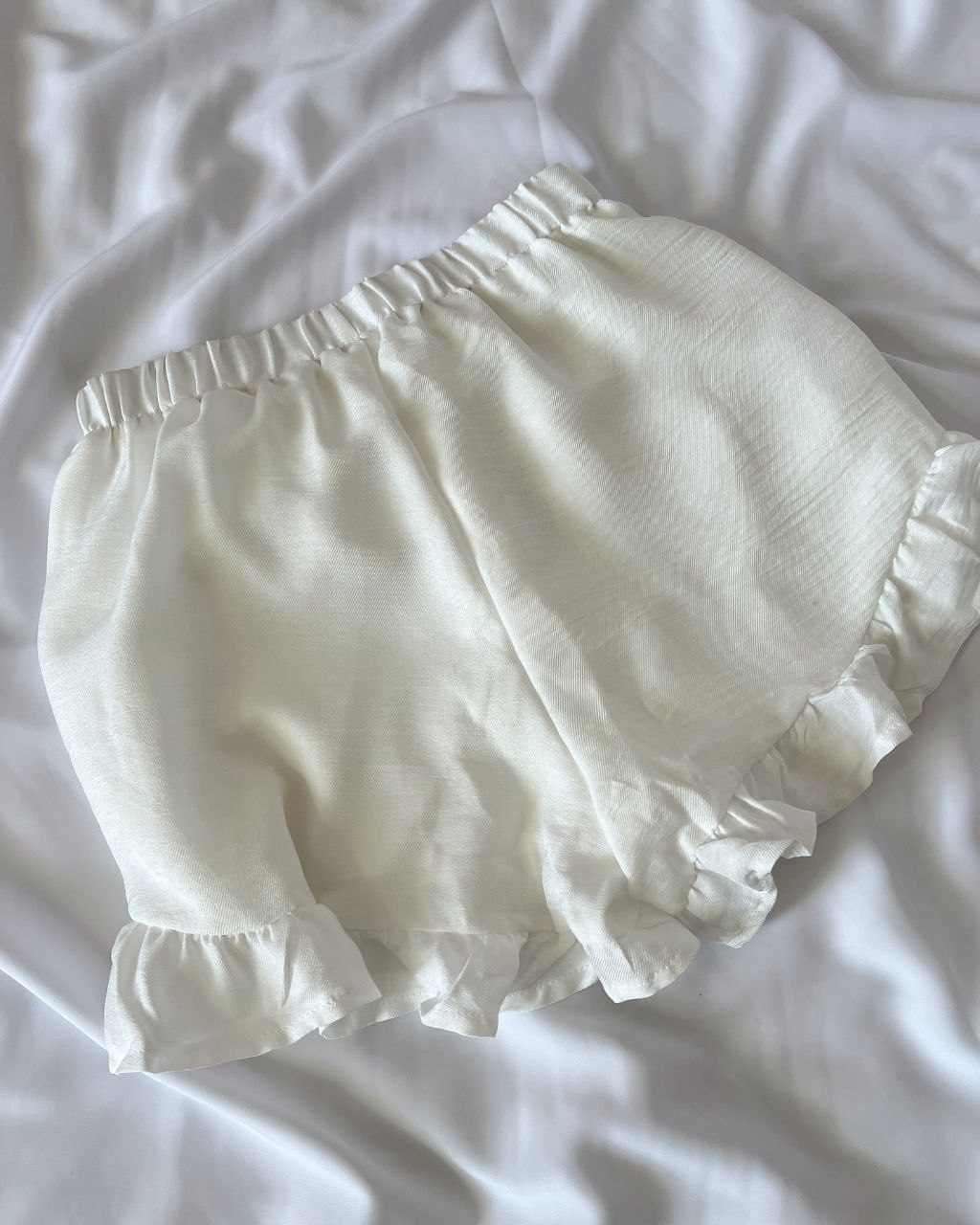 ست بلوز و شرتک لش نخی