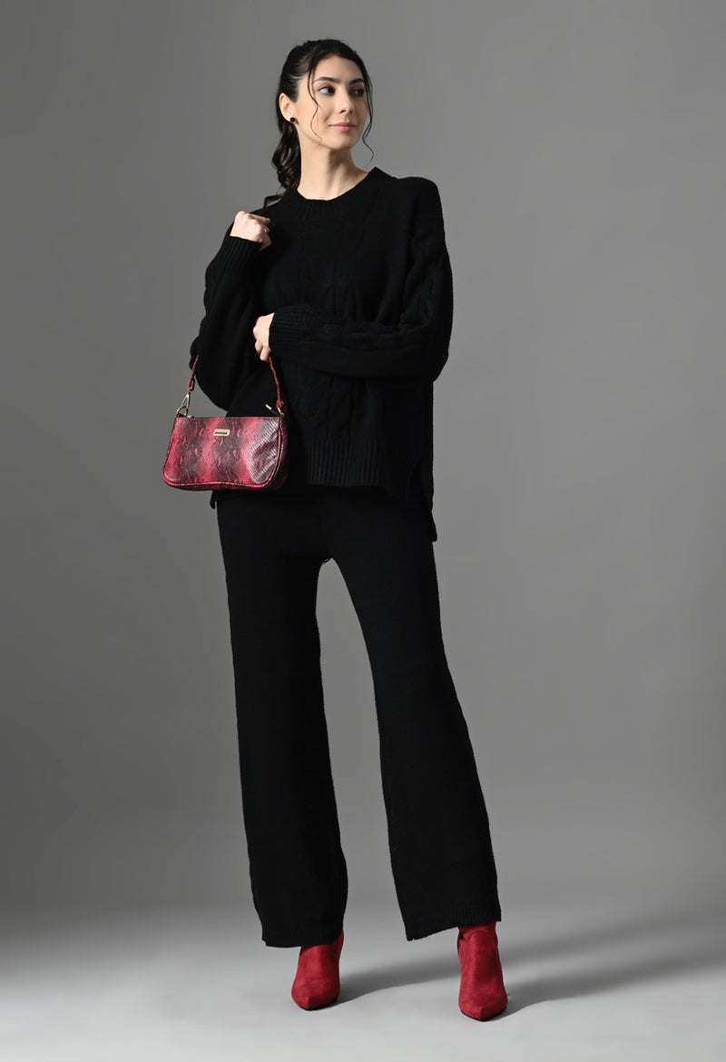 ست دو تیکه بافت