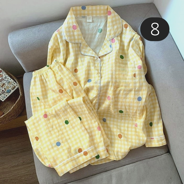 ست دو تیکه بلوز و شلوار موسلین