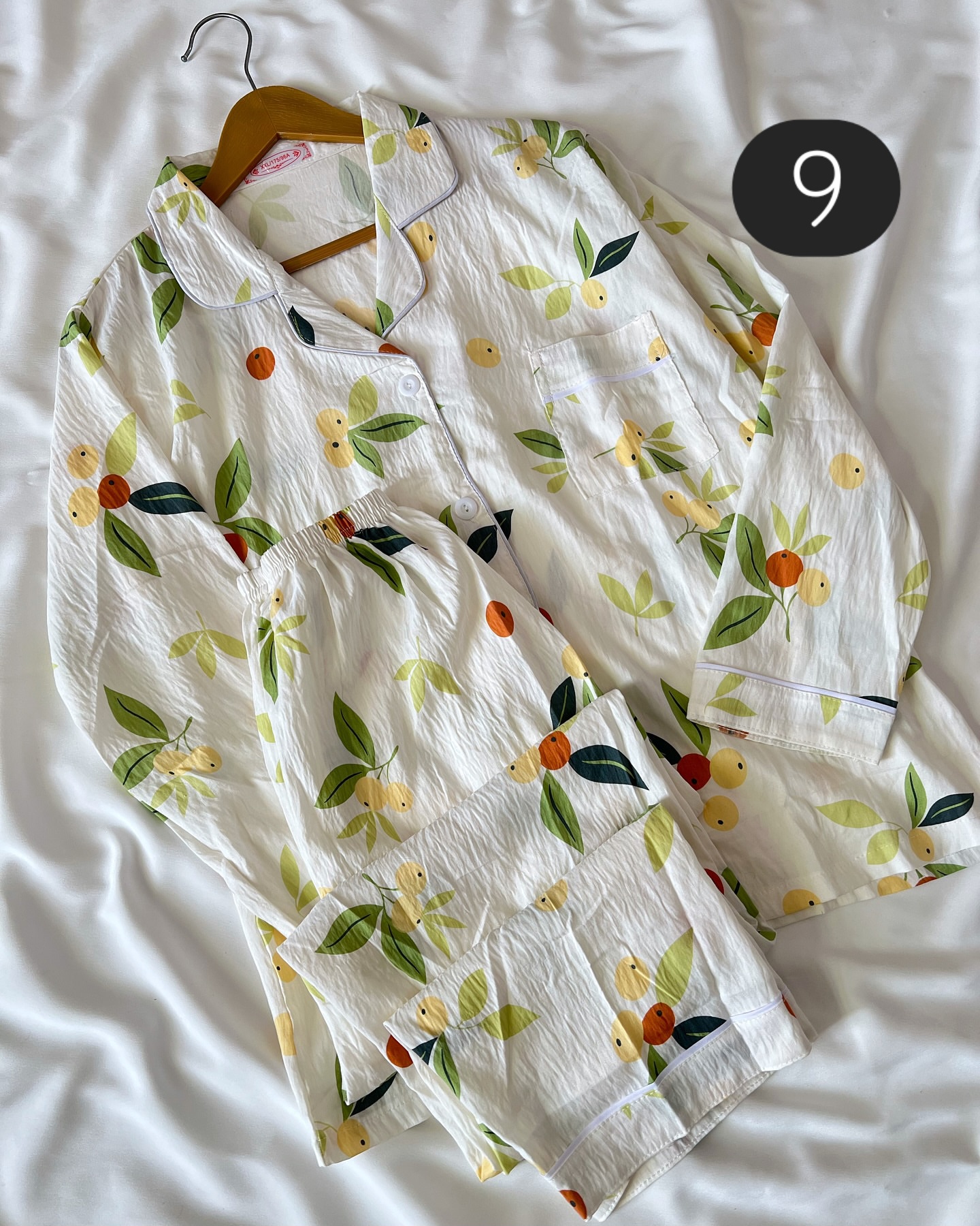 ست دو تیکه بلوز و شلوار موسلین