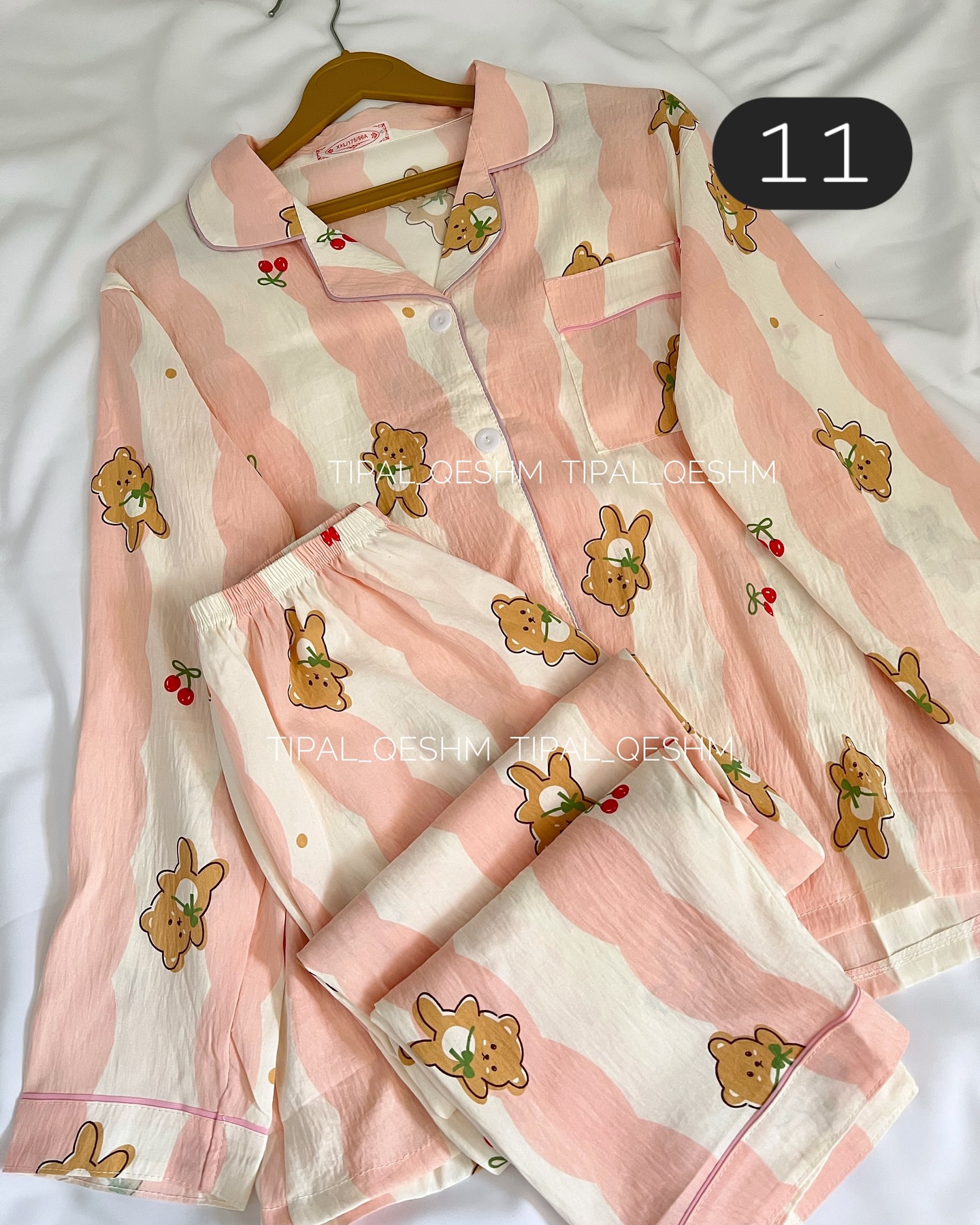 ست دو تیکه بلوز و شلوار موسلین