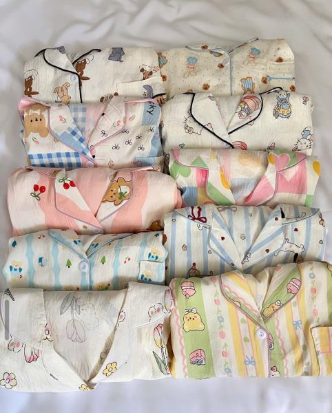 ست دو تیکه بلوز و شلوار موسلین