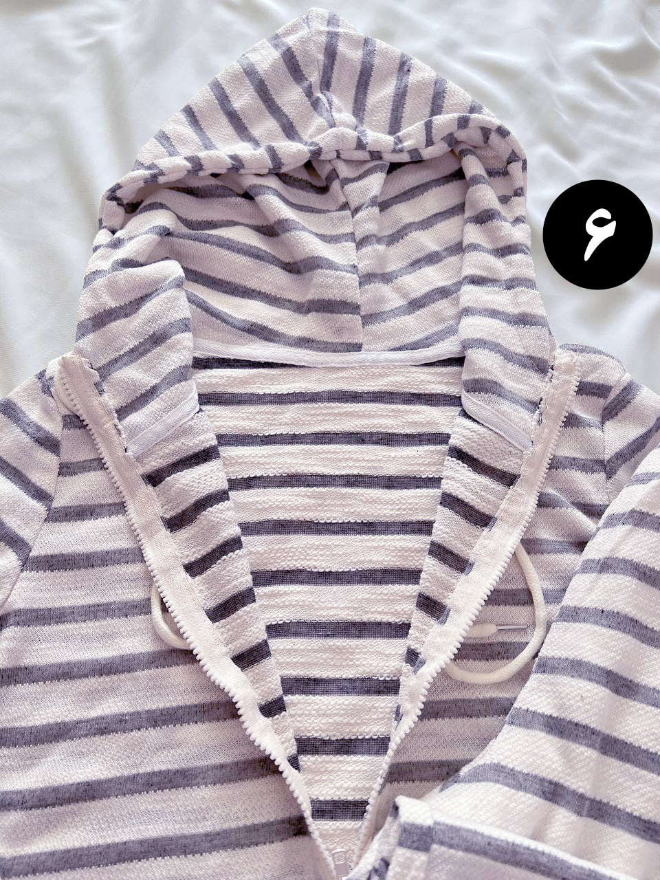 ست سویشرت و شلوار بگ راه راه