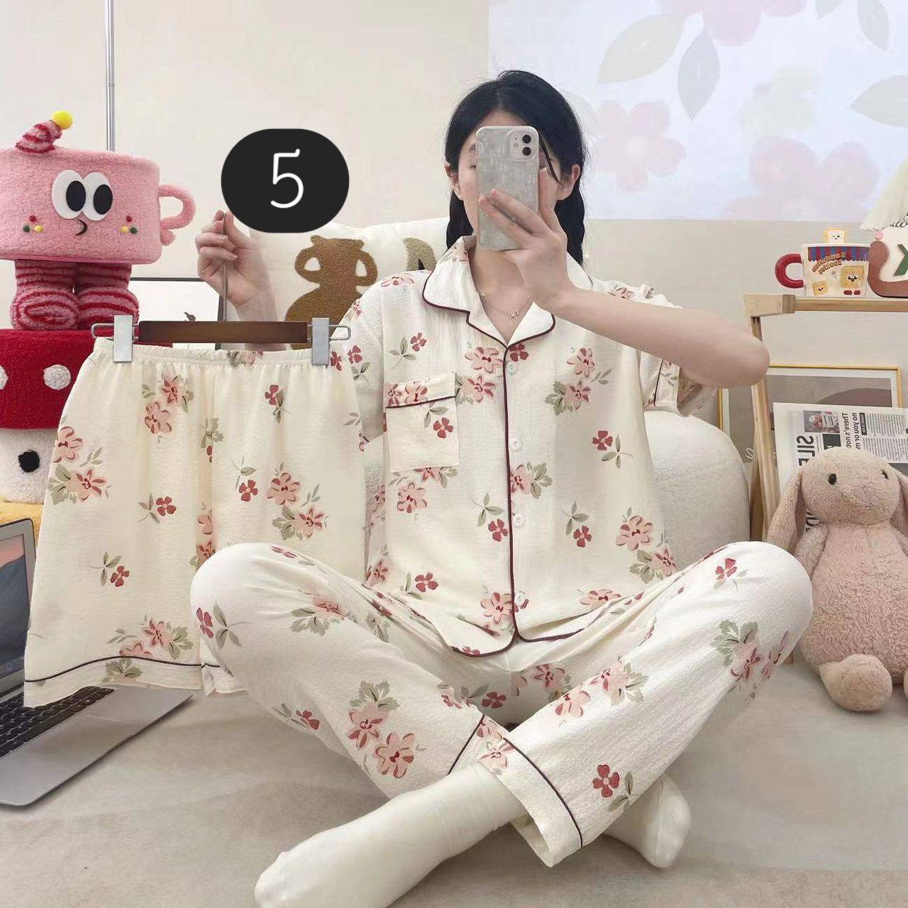 ست سه تیکه نخی