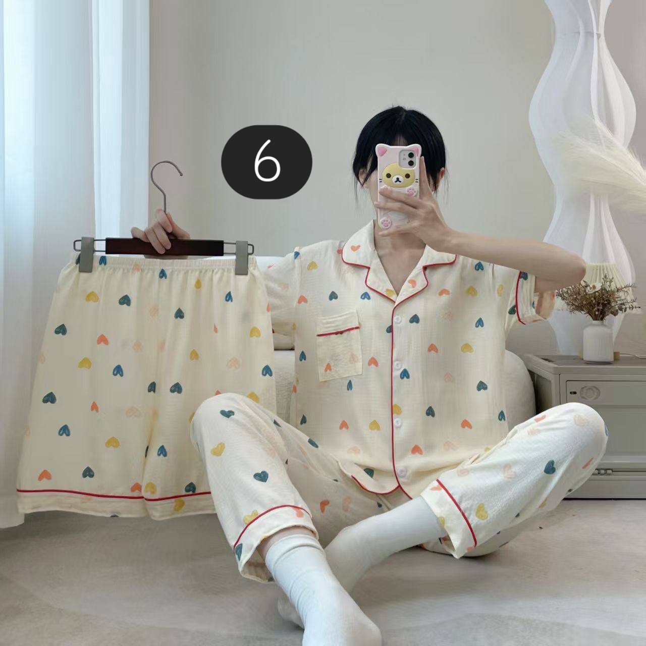 ست سه تیکه نخی