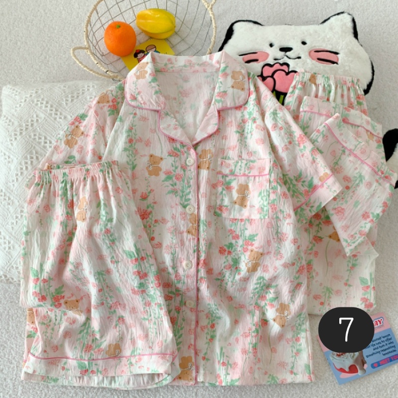 ست سه تیکه نخی طرحدار