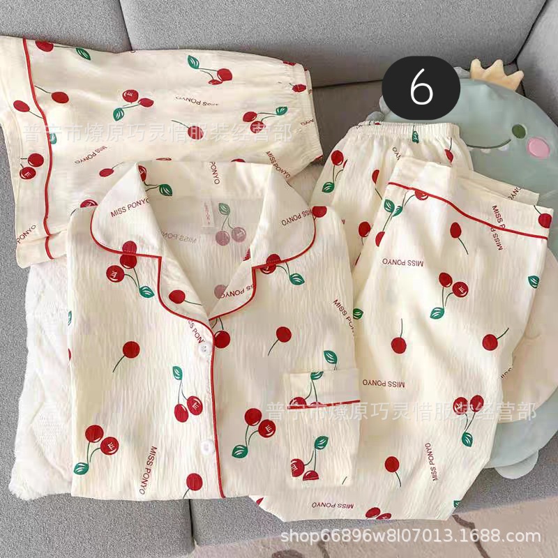 ست سه تیکه نخی طرحدار