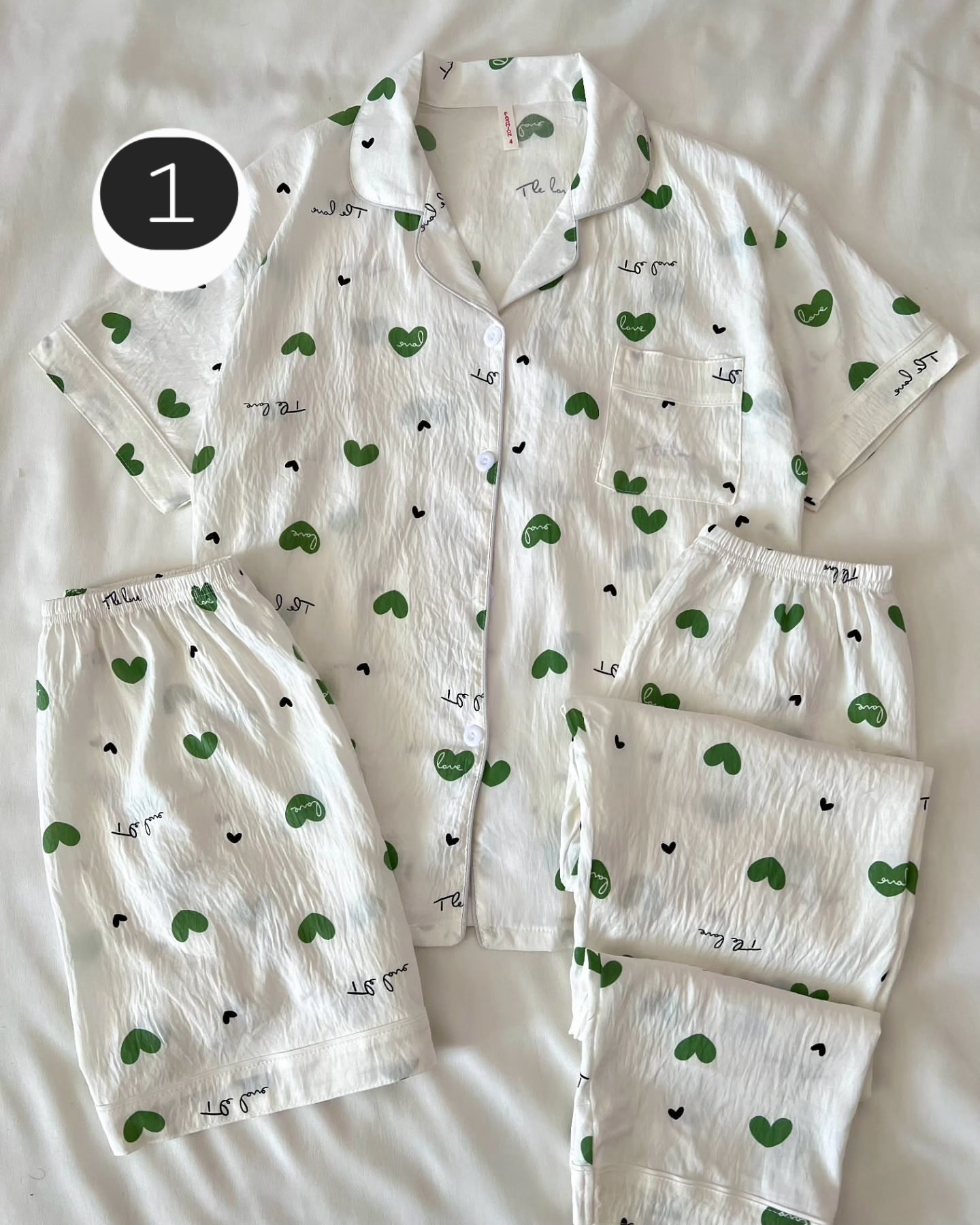 ست سه تیکه نخی طرحدار