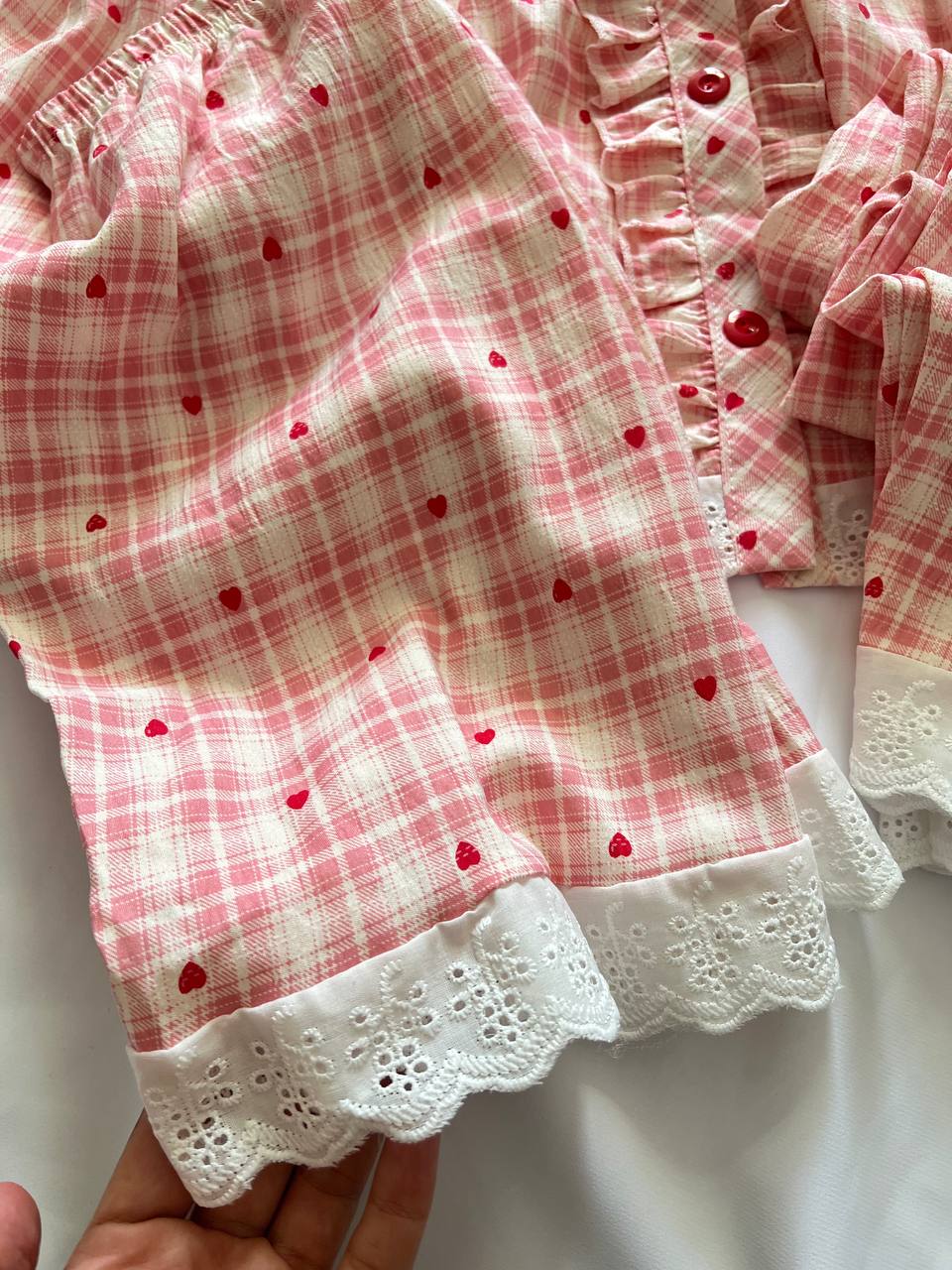 ست سه تیکه نخی فانتزی