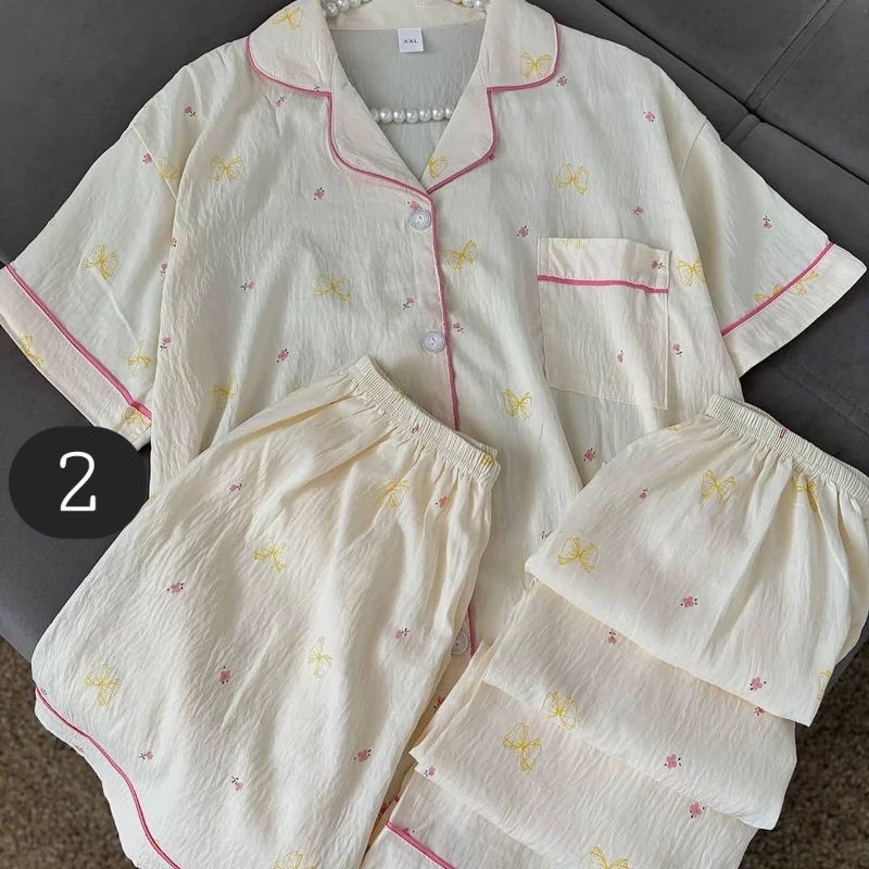 ست سه تیکه نخی فانتزی