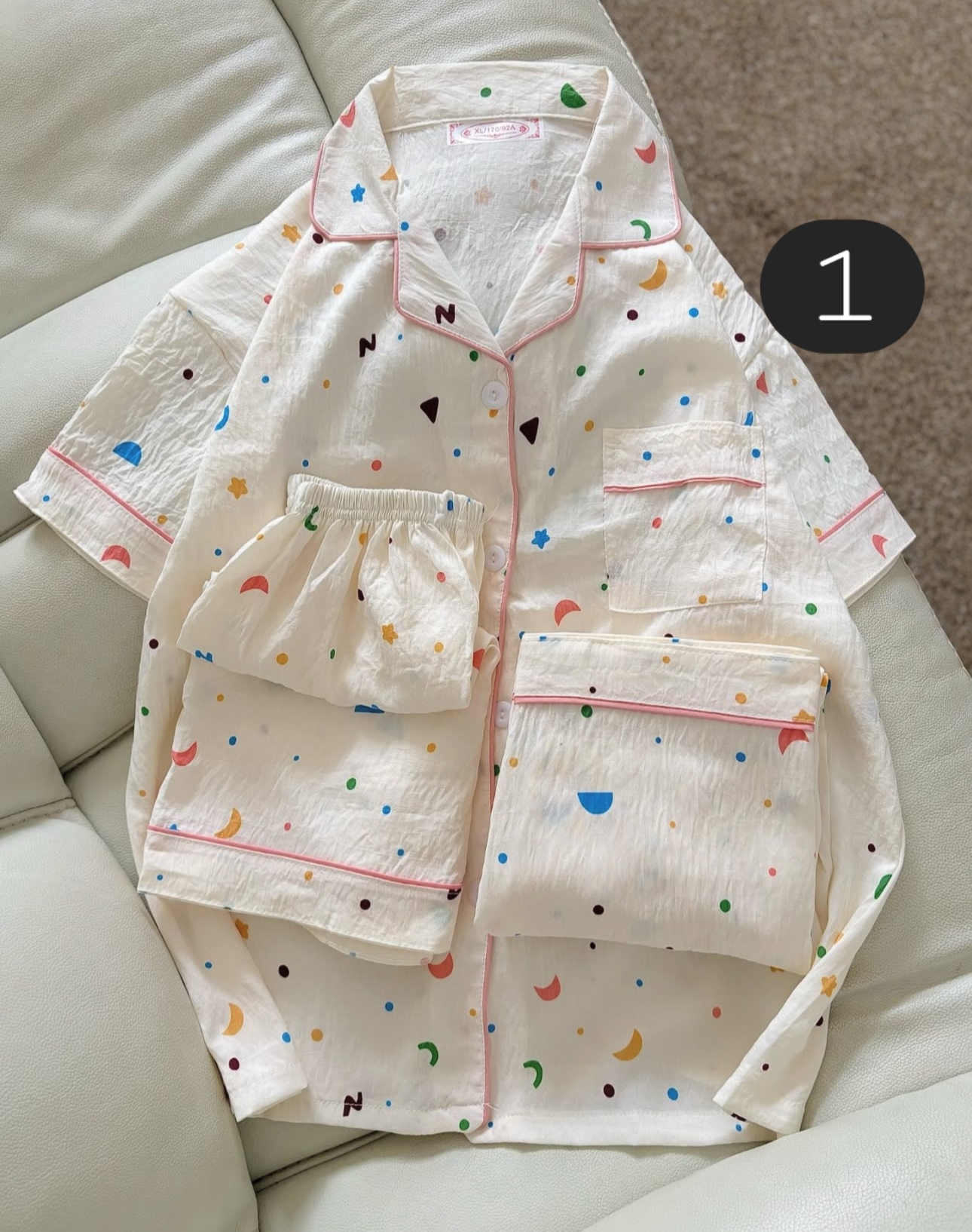 ست سه تیکه نخی فانتزی