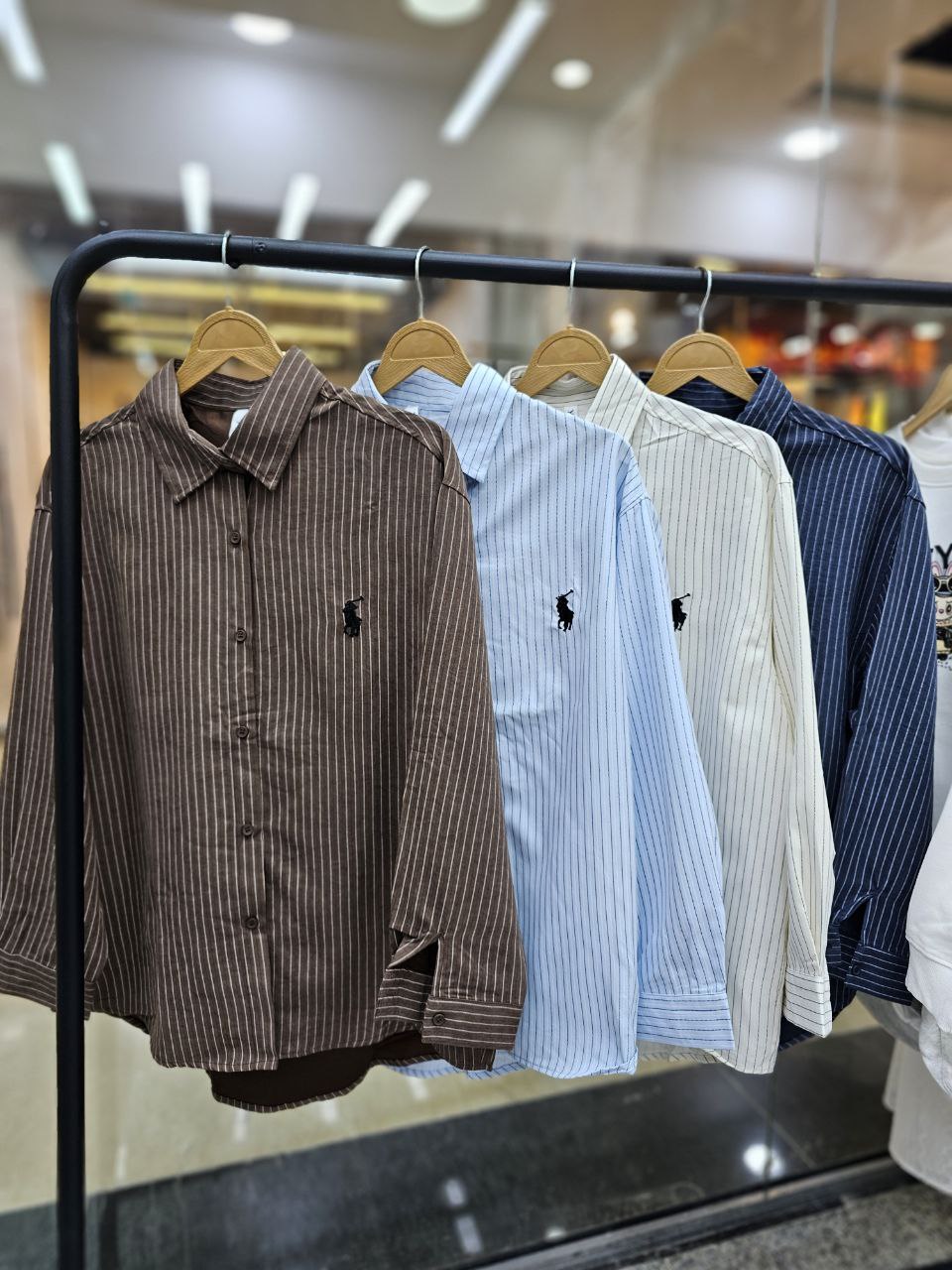 شومیز مانتویی راه راه