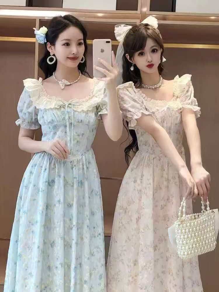 پیراهن بلند نخی مجلسی زنانه