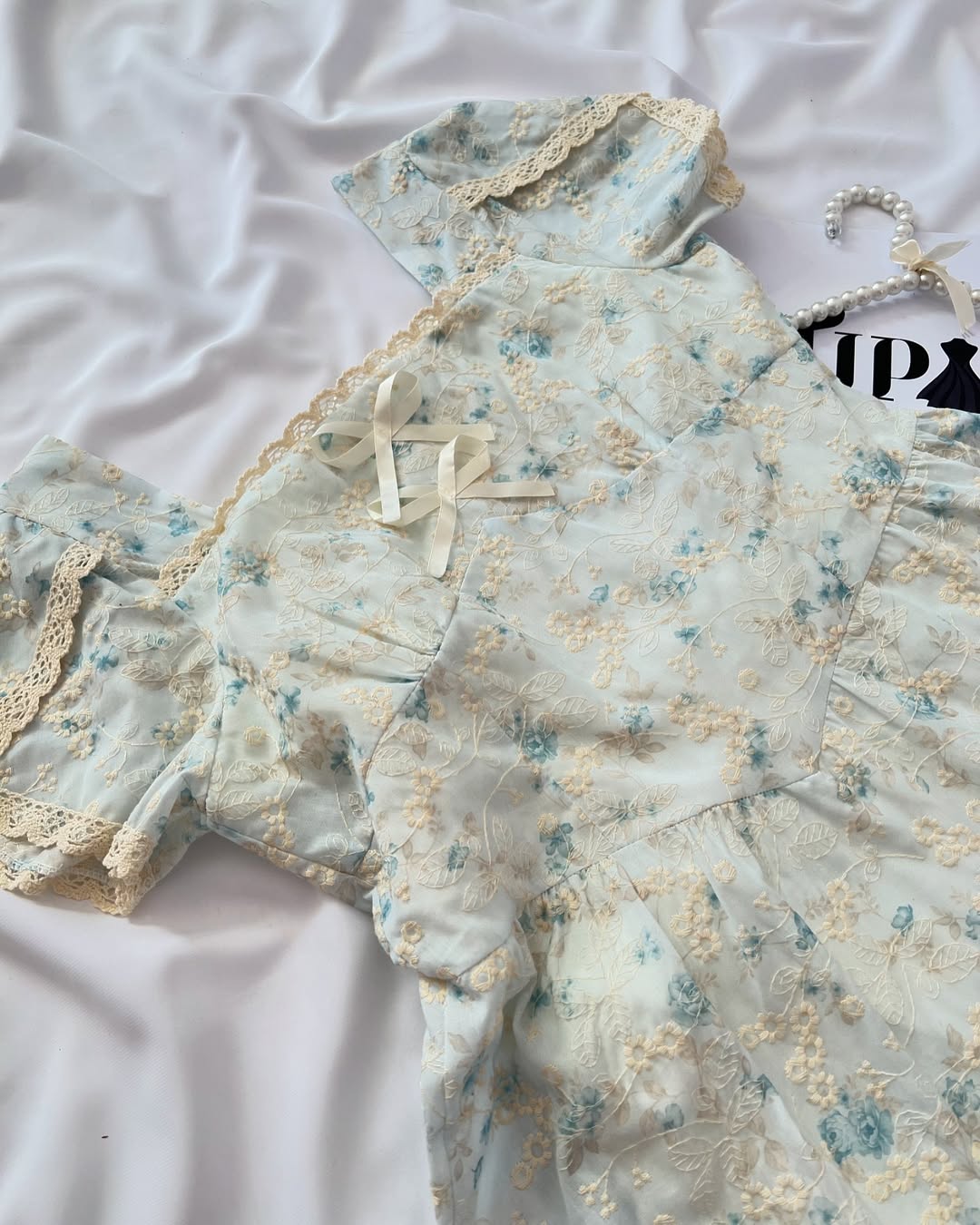 پیراهن مجلسی خامه دوزی