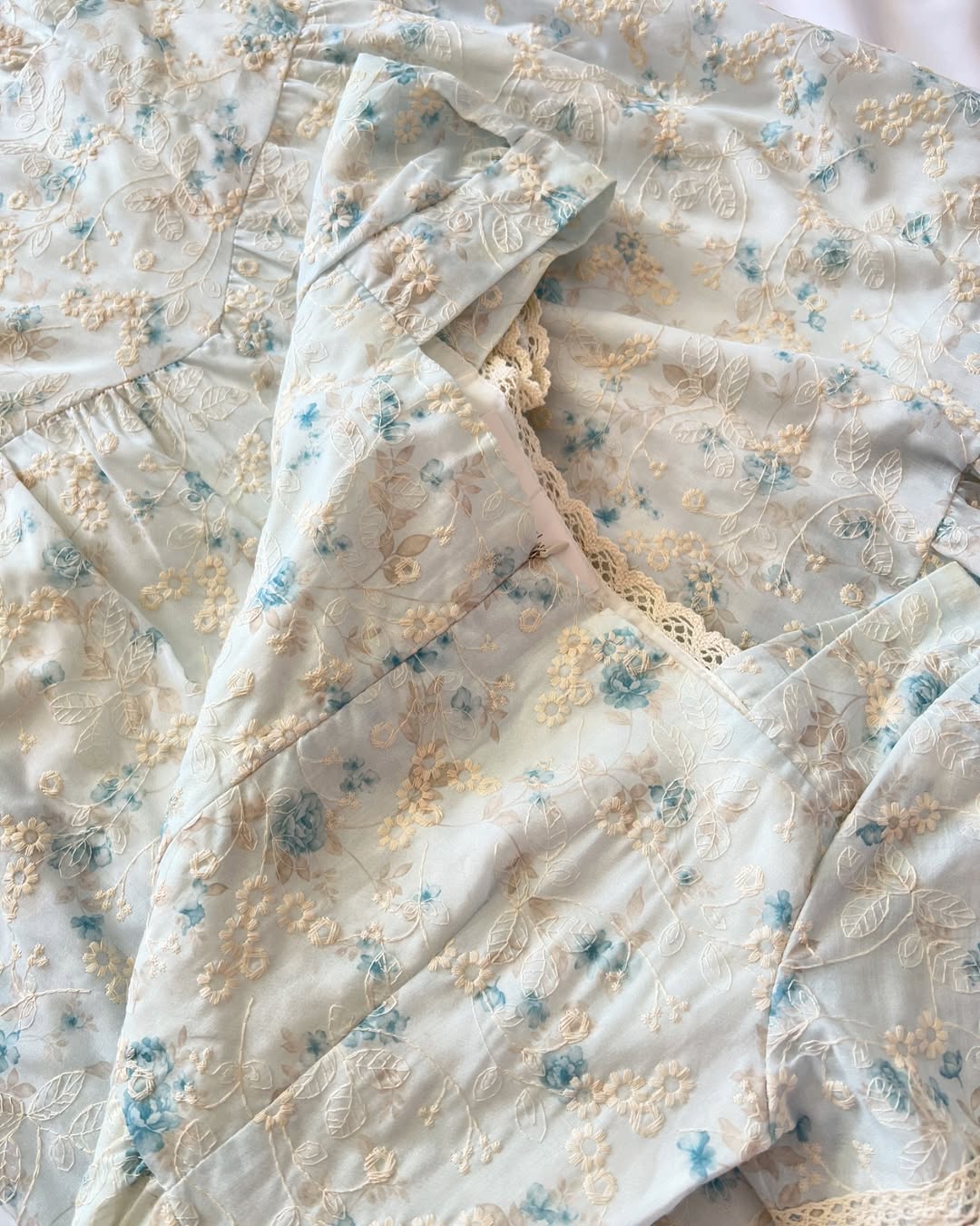 پیراهن مجلسی خامه دوزی