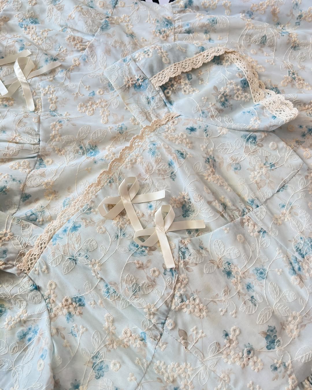 پیراهن مجلسی خامه دوزی