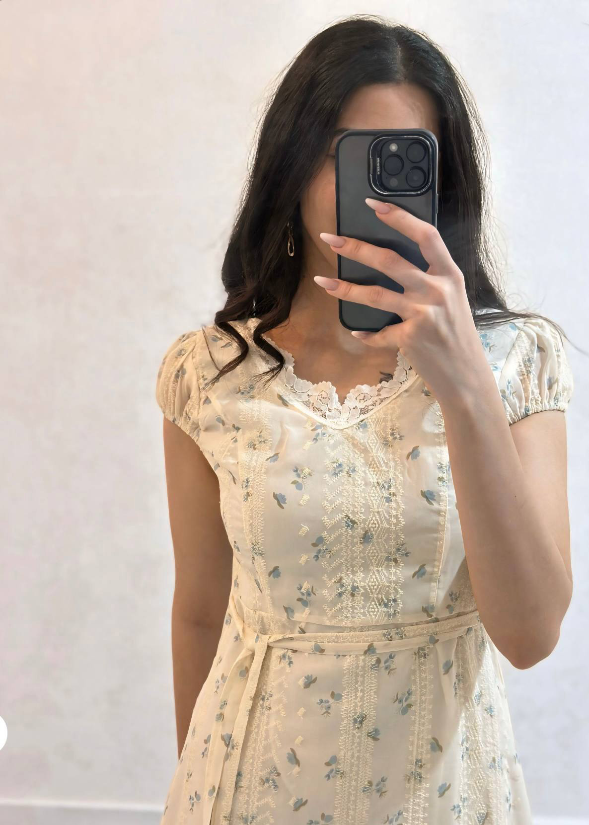 پیراهن مجلسی خامه دوزی