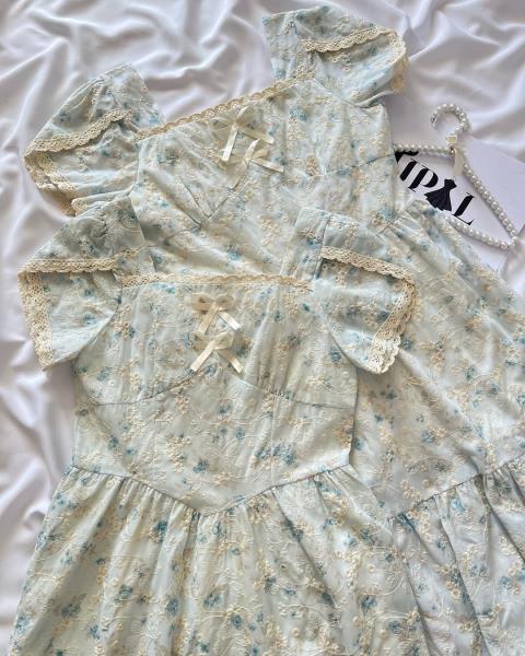 پیراهن مجلسی خامه دوزی