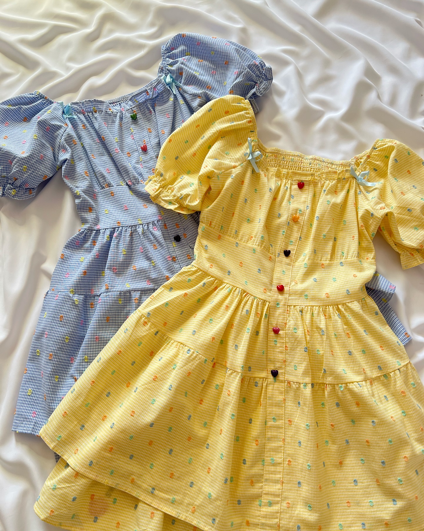 پیراهن نخی عروسکی پرنسسی