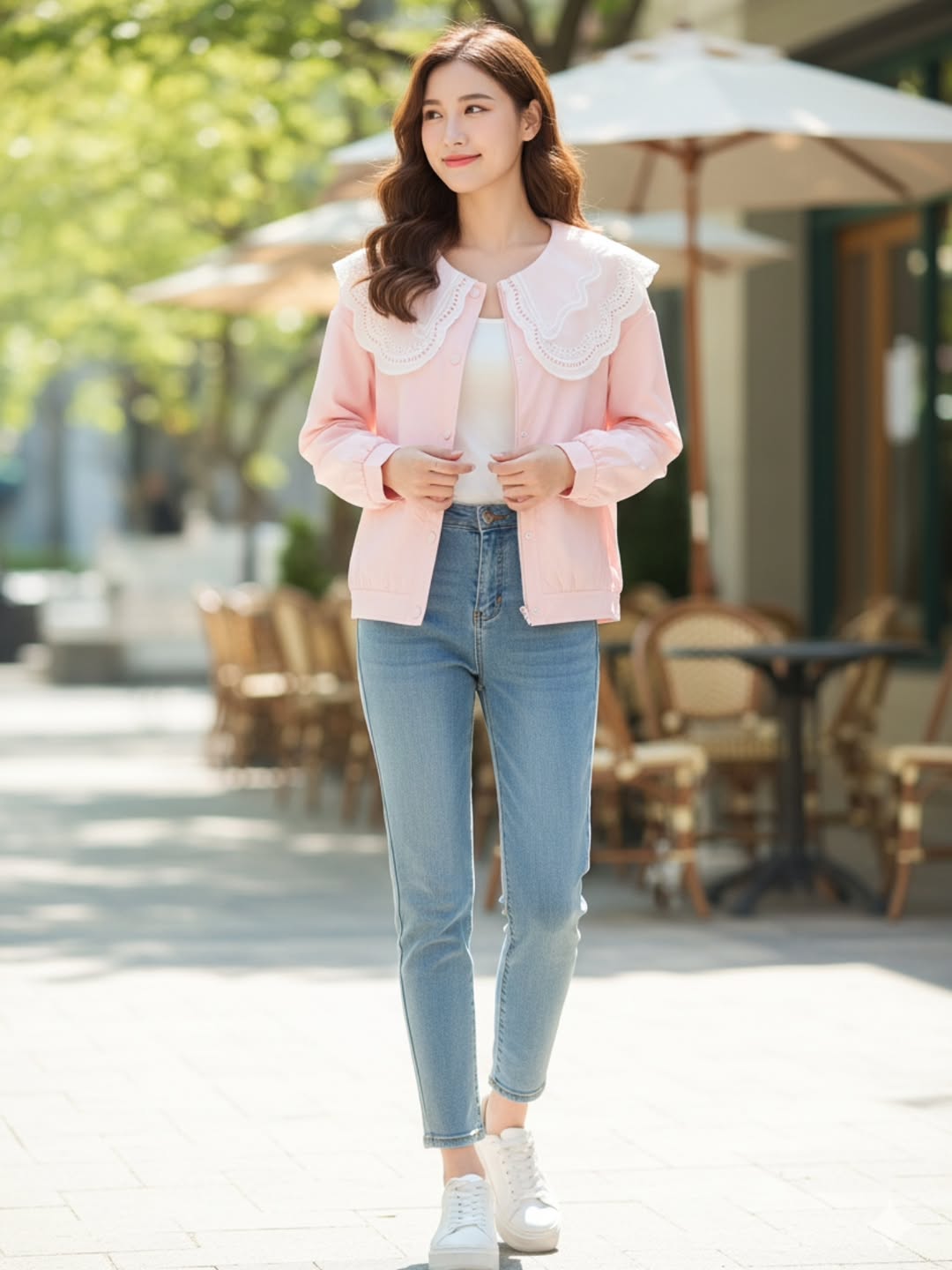 کت بارونی یقه BB