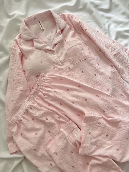 ست دو تیکه بلوز و شلوار نخ پنبه