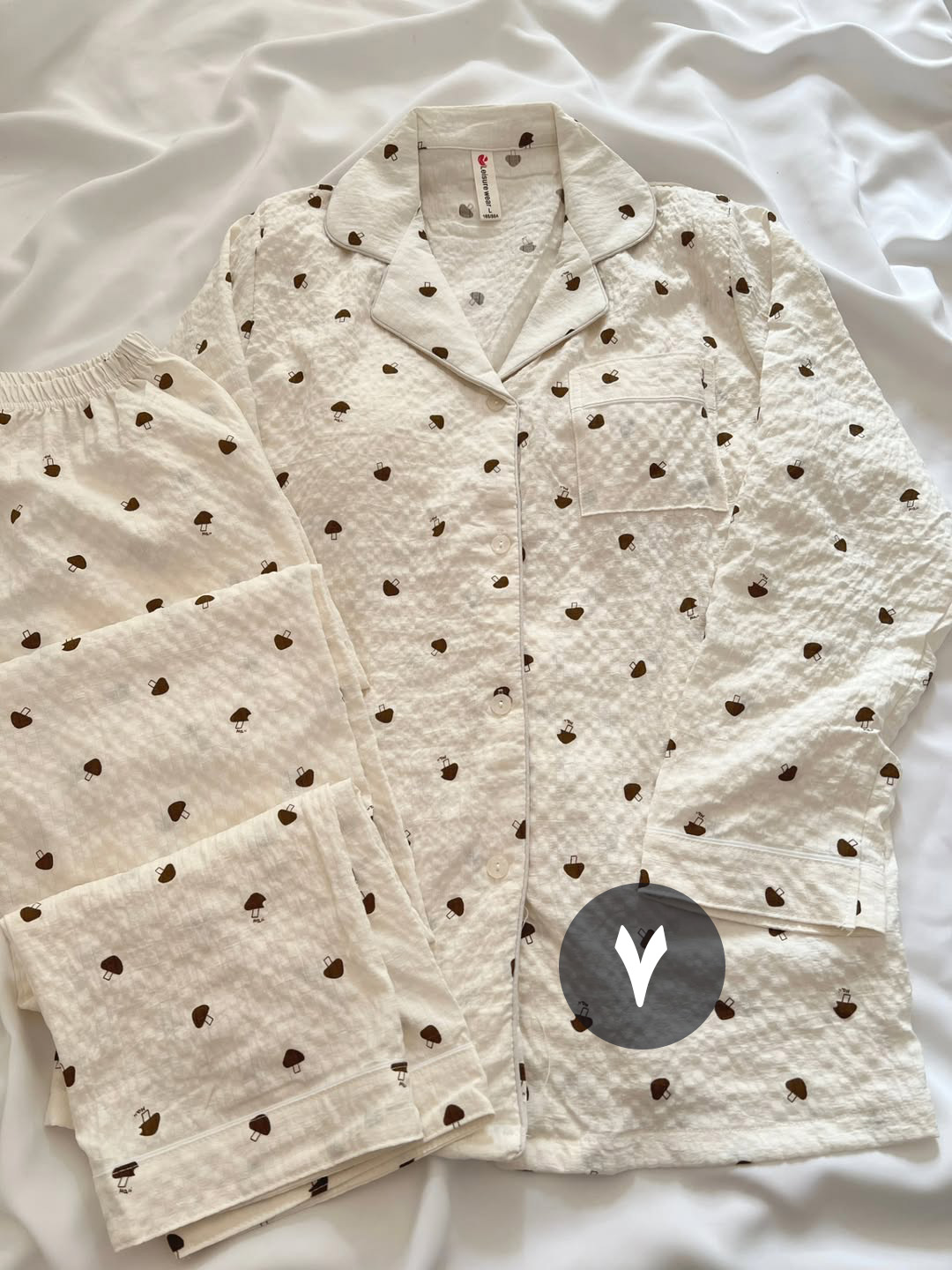 ست دو تیکه بلوز و شلوار نخ پنبه