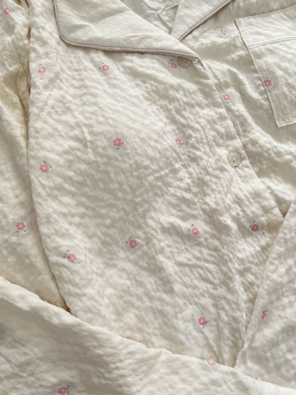 ست دو تیکه بلوز و شلوار نخ پنبه