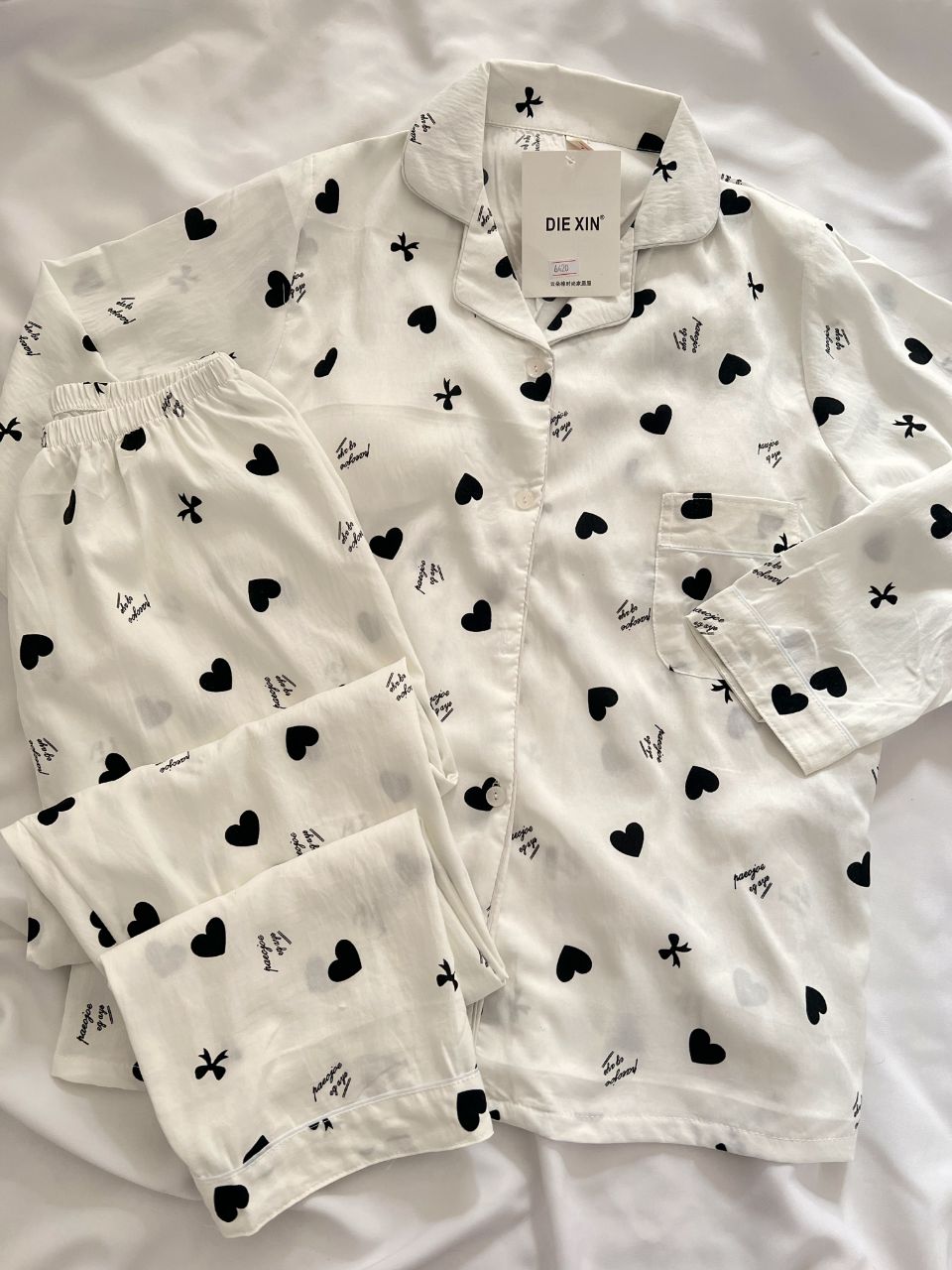 ست دو تیکه بلوز و شلوار نخ پنبه