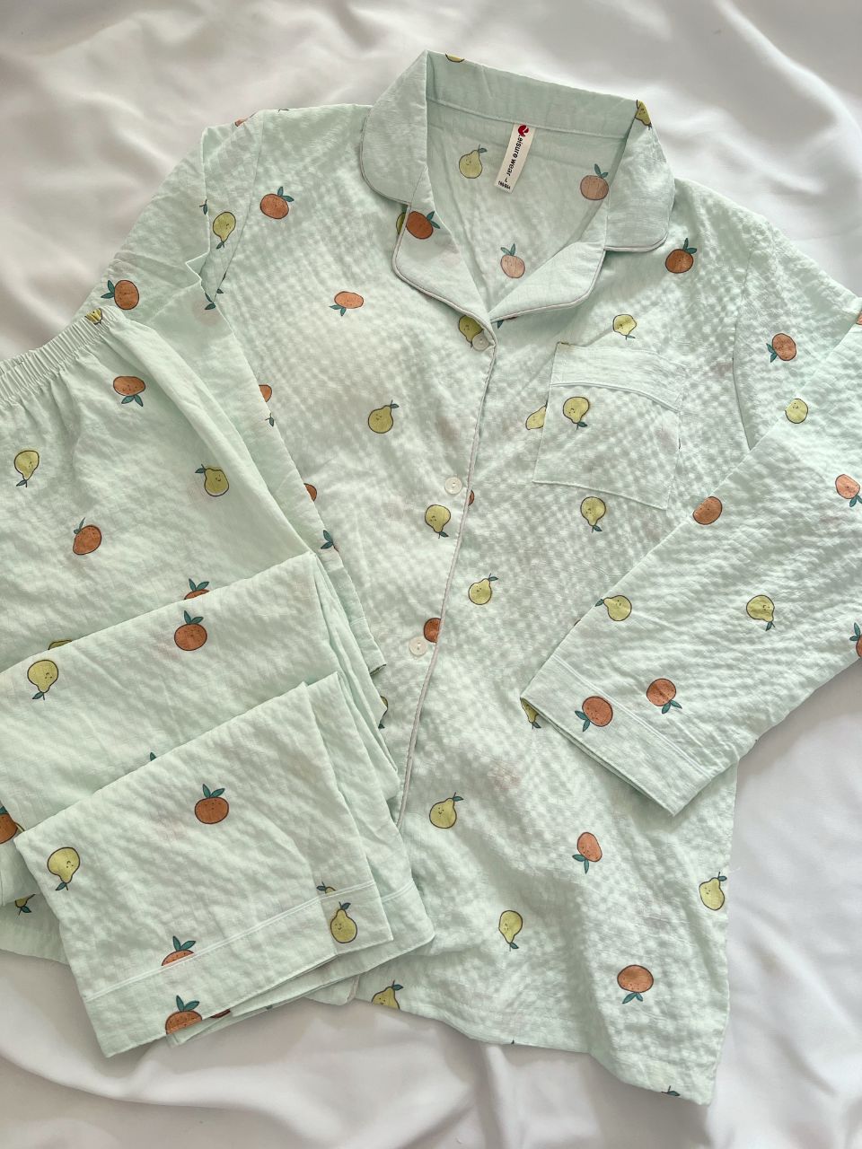 ست دو تیکه بلوز و شلوار نخ پنبه