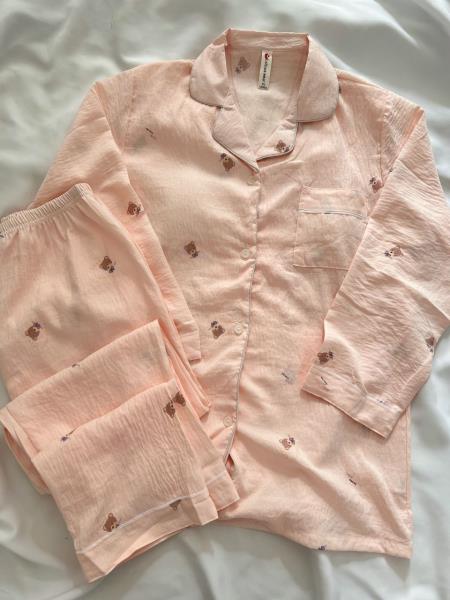 ست دو تیکه بلوز و شلوار نخ پنبه