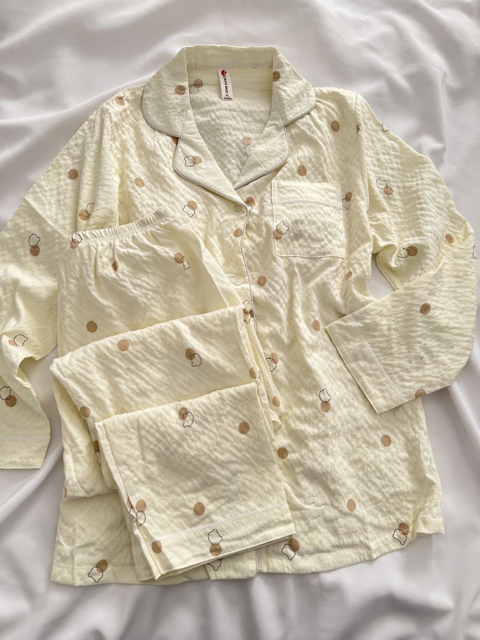 ست دو تیکه بلوز و شلوار نخ پنبه