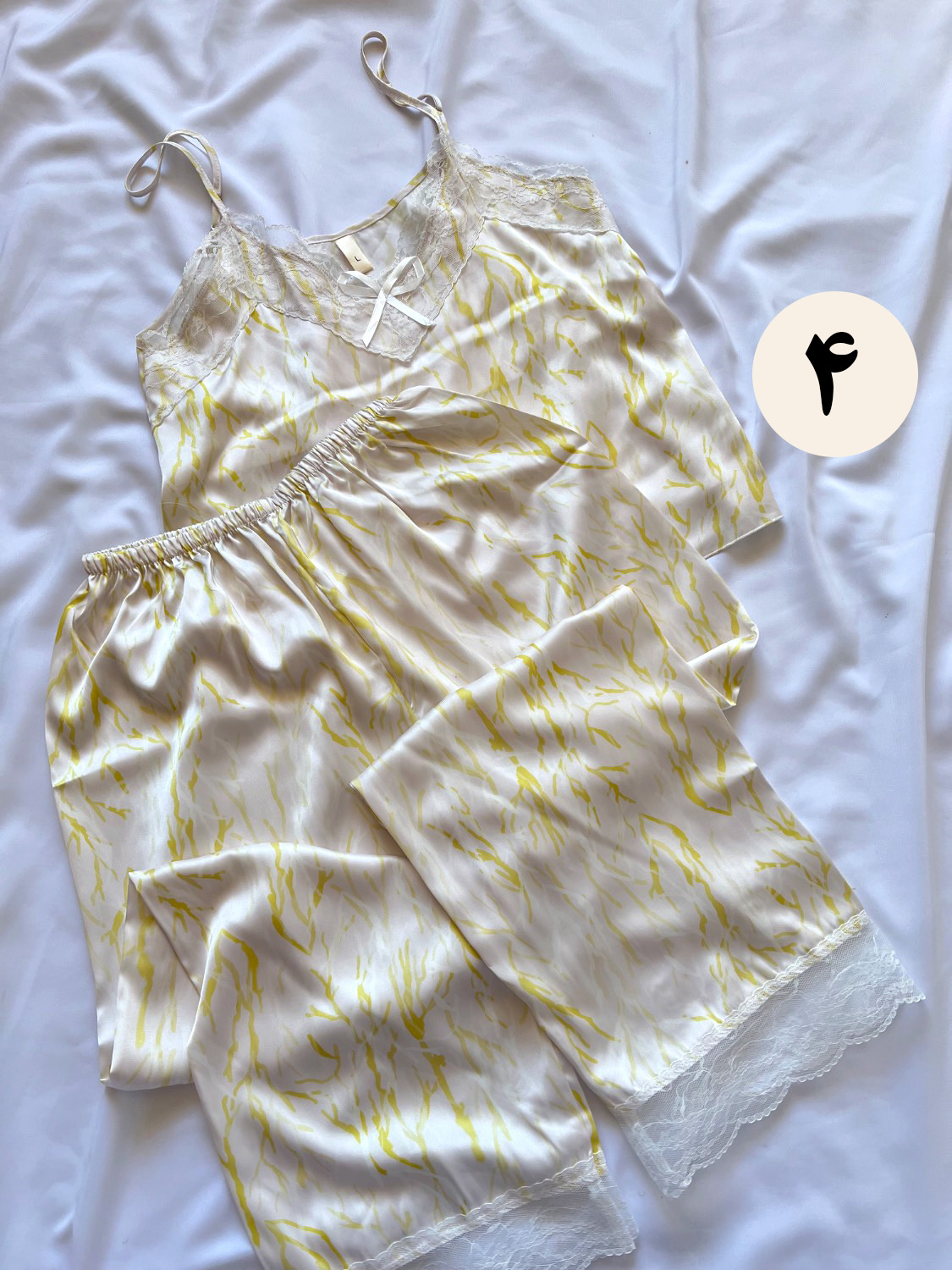 ست ساتن سه تیکه