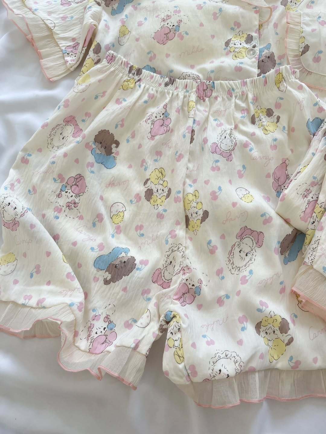 ست سه تیکه نخی فانتزی