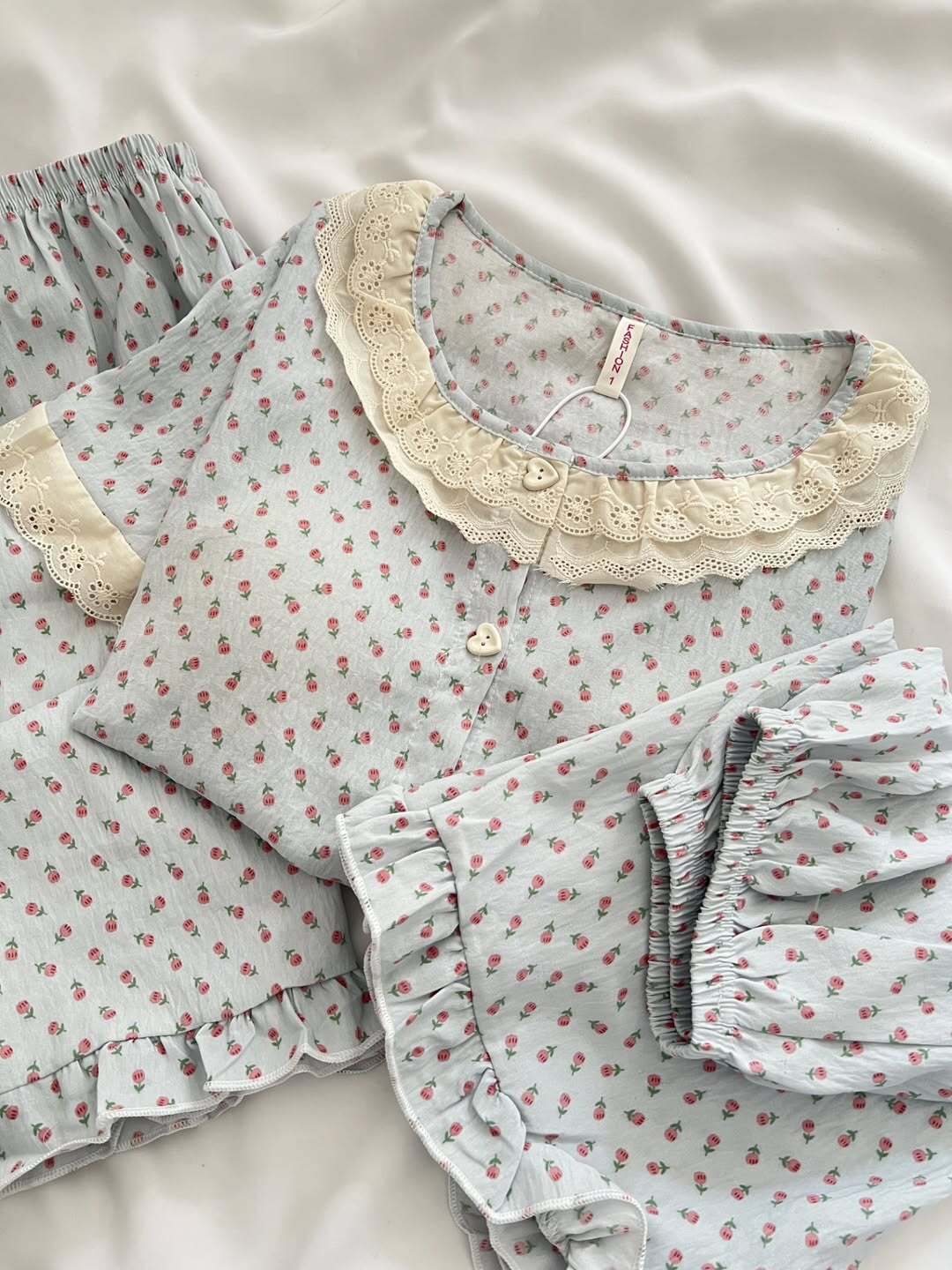 ست سه تیکه نخی فانتزی