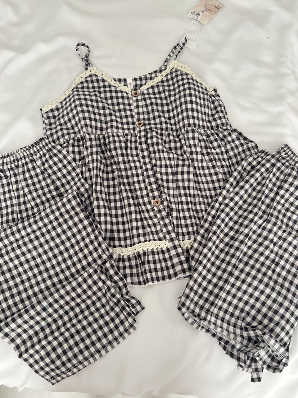 ست سه تیکه نخی فانتزی