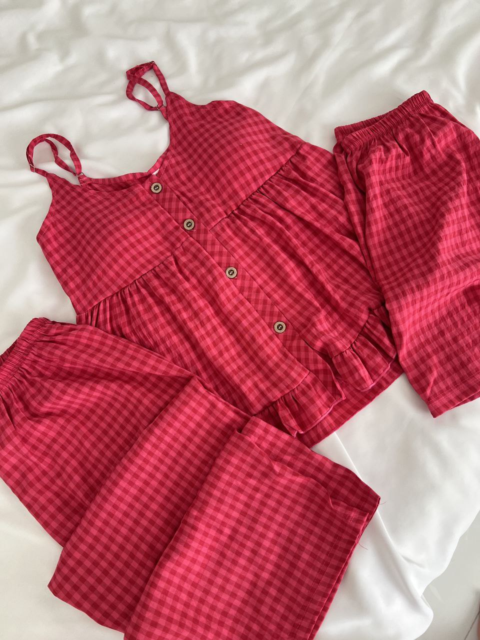 ست سه تیکه نخی فانتزی