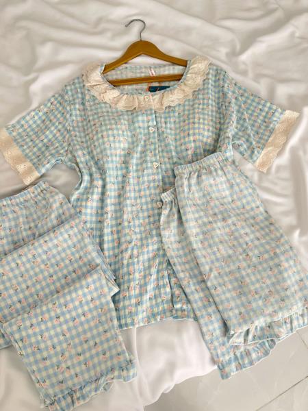 ست سه تیکه نخی فانتزی