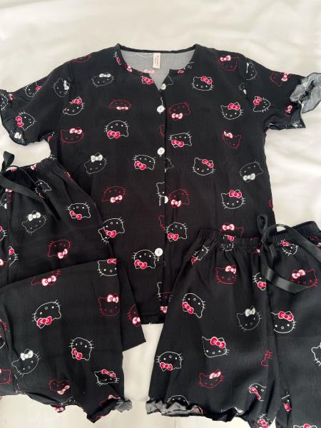 ست سه تیکه نخی فانتزی