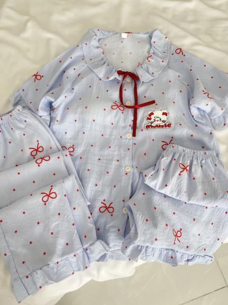 ست سه تیکه نخی فانتزی